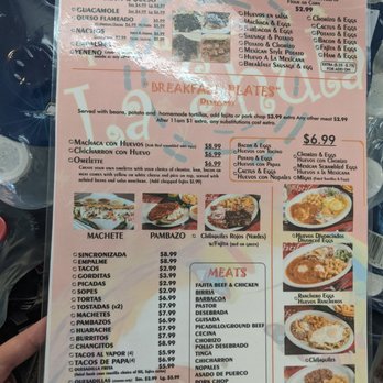 Taqueria La Shula - Menu as of 1/3/21 - Mexican Near Me - Baytown, Texas Taqueria La Shula - Menu as of 1/3/21 - Mexican Near Me - Baytown, Texas