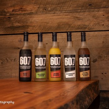 Waterman's Distillery - a row of bottles of alcohol - Distilleries Near Me - Apalachin, New York