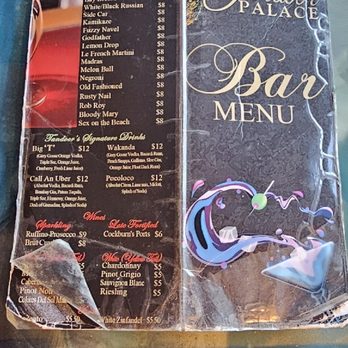 Tandoor Palace - Bar menu - Indian Near Me - Tannersville, Pennsylvania