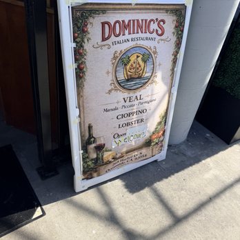 Dominic's Italian Restaurant - Pizza Near Me - Oceanside, California