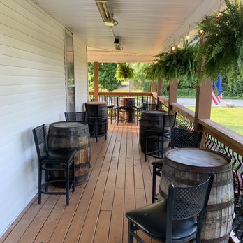 Spencer Farm Winery - porch with chairs and tables - Wineries Near Me - Noblesville, Indiana Spencer Farm Winery - porch with chairs and tables - Wineries Near Me - Noblesville, Indiana