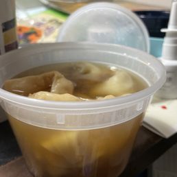 Wonton soup Wonton soup
