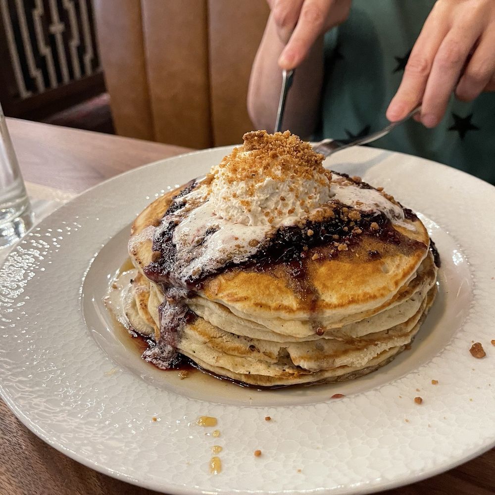 Haywire - Orange Cinnamon Pancakes - New American Near Me - Austin, Texas Haywire - Orange Cinnamon Pancakes - New American Near Me - Austin, Texas