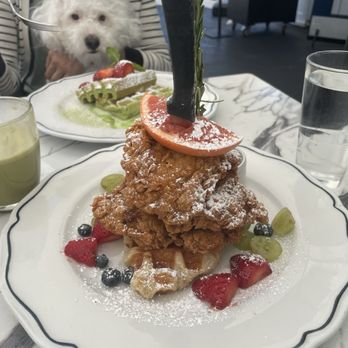 Sweet Maple - chicken croffle - Breakfast & Brunch Near Me - Cupertino, California