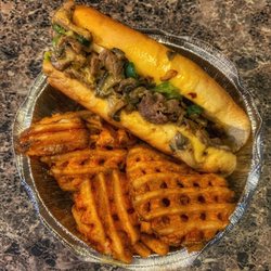 Alley Kat - Steak Philly and Waffle Fries