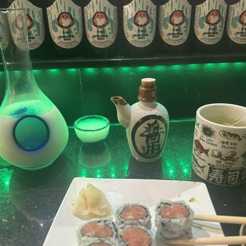 Yama Sushi Bar - Spicy tuna roll, sake, green tea, the cutest soy sauce dispenser - Sushi Bars Near Me - Glen Burnie, Maryland Yama Sushi Bar - Spicy tuna roll, sake, green tea, the cutest soy sauce dispenser - Sushi Bars Near Me - Glen Burnie, Maryland