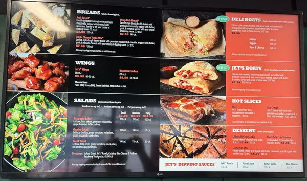 Menu photo 2 Jet's Pizza Morristown, TN Menu photo 2 Jet's Pizza Morristown, TN
