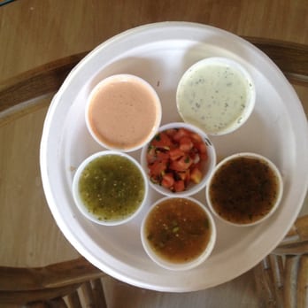 The Taco Stand - Salsa selection - Tacos Near Me - Encinitas, California The Taco Stand - Salsa selection - Tacos Near Me - Encinitas, California
