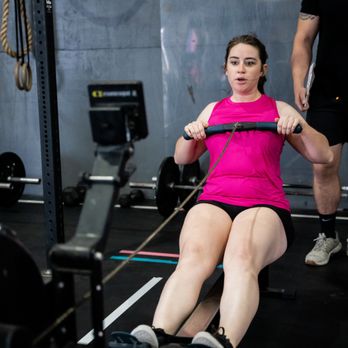 CrossFit OYL - Mom finding her rhythm on the rower--building health, energy, and confidence with the supportive community at CrossFit OYL Rhome - Interval Training Gyms Near Me - Rhome, Texas CrossFit OYL - Mom finding her rhythm on the rower--building health, energy, and confidence with the supportive community at CrossFit OYL Rhome - Interval Training Gyms Near Me - Rhome, Texas