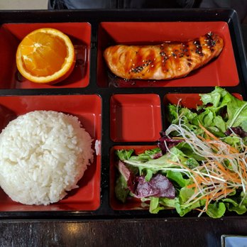 Kakui Sushi - salmon teriyaki bento - Japanese Near Me - Oakland, California Kakui Sushi - salmon teriyaki bento - Japanese Near Me - Oakland, California