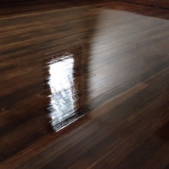 The Floor Is Refinished With 2 Coats Of Gloss Polyurethane Yelp