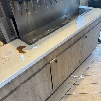 McDonald's - Disgusting drink counter - Fast Food Near Me - Mesa, Arizona McDonald's - Disgusting drink counter - Fast Food Near Me - Mesa, Arizona
