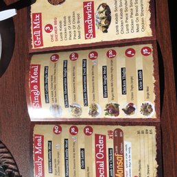 Menu Menu