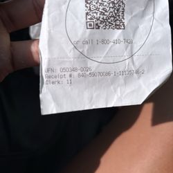 US Post Office - Receipt info