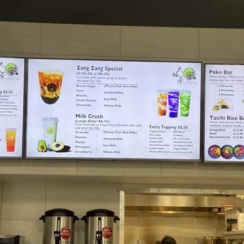 Taichi Bubble Tea - Menu 12/2022 - Poke Near Me - Sacramento, California Taichi Bubble Tea - Menu 12/2022 - Poke Near Me - Sacramento, California