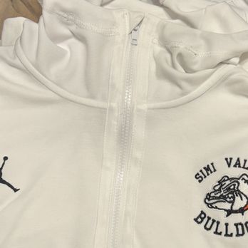 Style Adix Alterations & Custom Apparel - Wide view of the Jordan jacket with the new zipper. - Sewing & Alterations Near Me - Simi Valley, California Style Adix Alterations & Custom Apparel - Wide view of the Jordan jacket with the new zipper. - Sewing & Alterations Near Me - Simi Valley, California