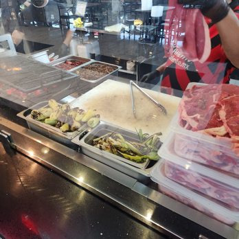 El Patron Taqueria - Salsa ingredients and meats ready to be grilled - Mexican Near Me - San Marcos, California El Patron Taqueria - Salsa ingredients and meats ready to be grilled - Mexican Near Me - San Marcos, California