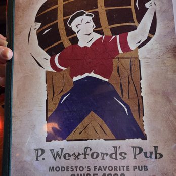 P Wexford's Pub - The menu, with a full version available online. - American Near Me - Modesto, California