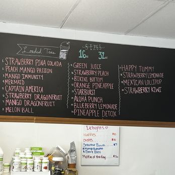 Daily Nutrition Stop - Tea Menu - Juice Bars & Smoothies Near Me - Charleston, South Carolina Daily Nutrition Stop - Tea Menu - Juice Bars & Smoothies Near Me - Charleston, South Carolina