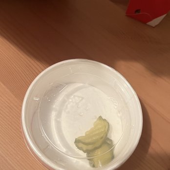 Chick-fil-A - This is what you get when you spend $30 here and ask for extra pickles on your chicken sandwiches .. a giant bucket of 2 pickle chips. FFS. - Chicken Shop Near Me - Hillsboro, Oregon Chick-fil-A - This is what you get when you spend $30 here and ask for extra pickles on your chicken sandwiches .. a giant bucket of 2 pickle chips. FFS. - Chicken Shop Near Me - Hillsboro, Oregon