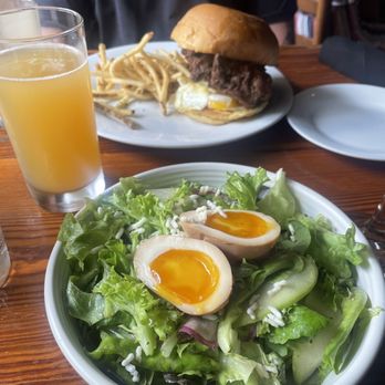 Sylvain - Salad and chicken sandwich - Southern Near Me - New Orleans, Louisiana