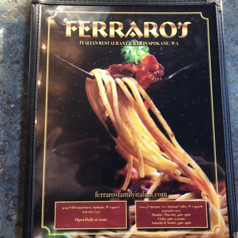 Ferraro's - Italian Near Me - Spokane, Washington