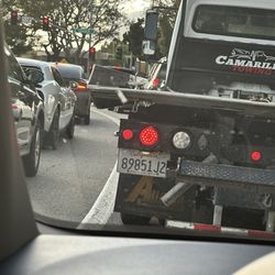 Camarillo Towing - Driver that cut me off. It was on 3/11/24 around 5:35 pm.