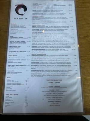 Menu photo 3 Seabutter Beverly Hills, CA