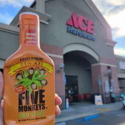 Strand Ace Hardware - Five Monkeys BBQ Sauce, aka the best sauce in the land!!!