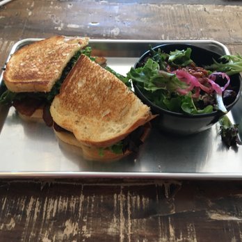 Moab Garage Co. - blt with salad - Coffee & Tea Near Me - Moab, Utah Moab Garage Co. - blt with salad - Coffee & Tea Near Me - Moab, Utah