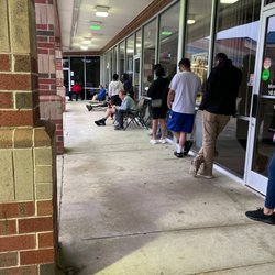 North Carolina Division of Motor Vehicles - 15 person line at 6:30am on a Wednesday
