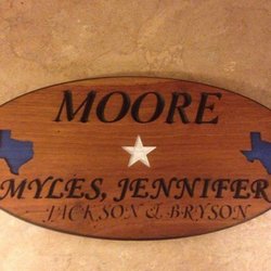 Family Name Plaque