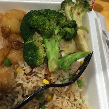 Panda Express - NASTY COLD AND UNCOOKED - Chinese Near Me - El Cajon, California