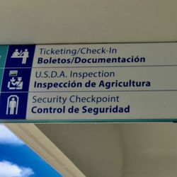 USDA-APHIS - Look for this sign-USDA Inspection