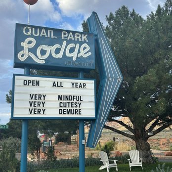 Quail Park Lodge - Mindful. Cutesy. Demure. - Hotels Near Me - Kanab, Utah Quail Park Lodge - Mindful. Cutesy. Demure. - Hotels Near Me - Kanab, Utah