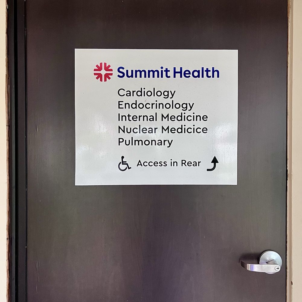 Summit Health Group - Entrance door on S Fullerton Ave - Cardiologists Near Me - Montclair, New Jersey