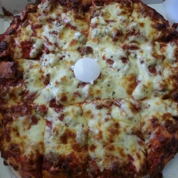 Gianorios Pizza - Small 12" sausage double dough - Pizza Near Me - Winfield, Illinois