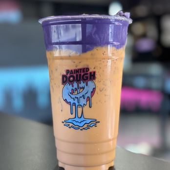 Painted Dough - UBE THAI THA

Our signature Thai Tea topped w/ UBE Foam - Donuts Near Me - Chino, California