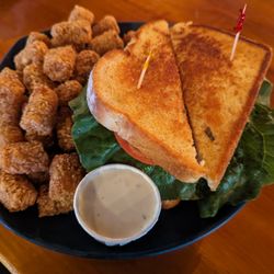 JD Slicks - BLT for $13.50 + $1.50 up-charge for Tots.