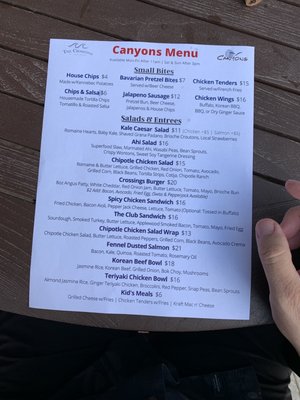 Menu photo 6 Canyons Restaurant at The Crossings Carlsbad, CA Menu photo 6 Canyons Restaurant at The Crossings Carlsbad, CA