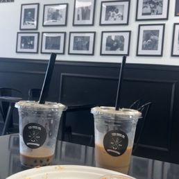 Quesabirria Taco & Cold Espresso Milk Tea Quesabirria Taco & Cold Espresso Milk Tea