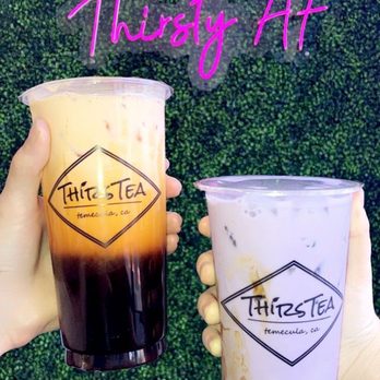 ThirsTea - Thai tea and Taro Milk Tea - Bubble Tea Near Me - Temecula, California