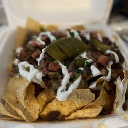 Nancy's Food Truck - Al Pastor Nachos