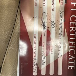 San Marco Spa And Nail - Gift certificate for one hundred dollars. Expired one month ago. They would not honor it. Terrible customer service.