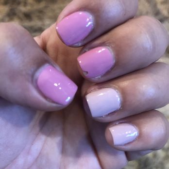 Pink Mani Nails - They should not be chipped in such little time! - Nail Salons Near Me - Anaheim, California Pink Mani Nails - They should not be chipped in such little time! - Nail Salons Near Me - Anaheim, California