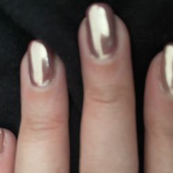 Sherry's Nails & Spa - Metallic Shellac in Pink!! OMG!