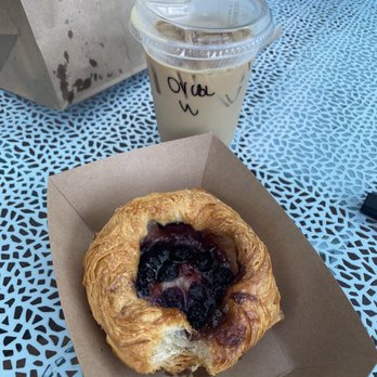 Whisk and Rye Bakehouse - Blueberry strawberry cream cheese crossiant - Bakeries Near Me - Durham, North Carolina