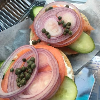 Clearwater Bagel - Plain with lox. Omg - Bagels Near Me - Walnut, California
