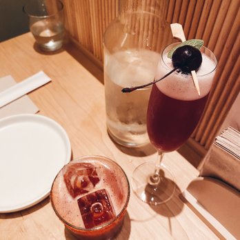 Nami Nori - strawberry sting and cherry bomb (each $12) - Sushi Bars Near Me - Brooklyn, New York