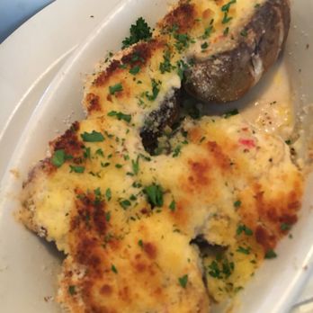 Freddie Paul's Steakhouse - crab stuffed mushrooms - Barbeque Near Me - Stillwater, Oklahoma Freddie Paul's Steakhouse - crab stuffed mushrooms - Barbeque Near Me - Stillwater, Oklahoma